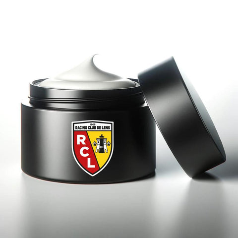 Cire coiffante RC Lens - Produit Officiel - Cire Professionnelle - Fixation forte - Sans résidus gras | Football Cosmetic 